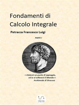 cover image of Fondamenti di Calcolo Integrale parte I